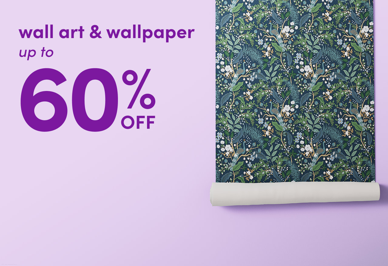 wall art & wallpaper clearance