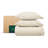 100% Luxury French Linen Ruffle Duvet Cover Set 3pcs Natural Flax (1 Duvet Cover & 2 Pillowcases)-129030554