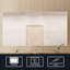 Miroir de salle de bain à DEL l 72 po x H 36 po Vellum-123627131