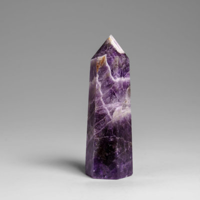 Chevron poli améthyste pointe du Brésil (76,7 grammes)