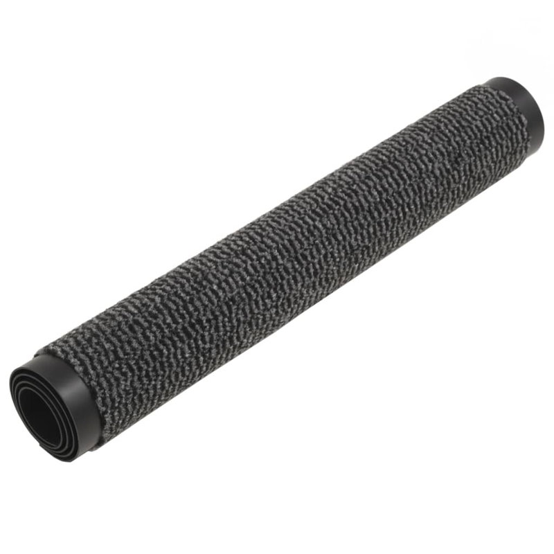 Branco Non-Slip Doormat, 90cm W x 150cm L, Anthracite