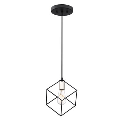 Modern Elegance: mini luminaire suspendu en terre 8 po Holograph