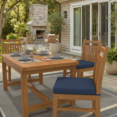 Sunbrella Indoor/Outdoor Dining Chair Cushion