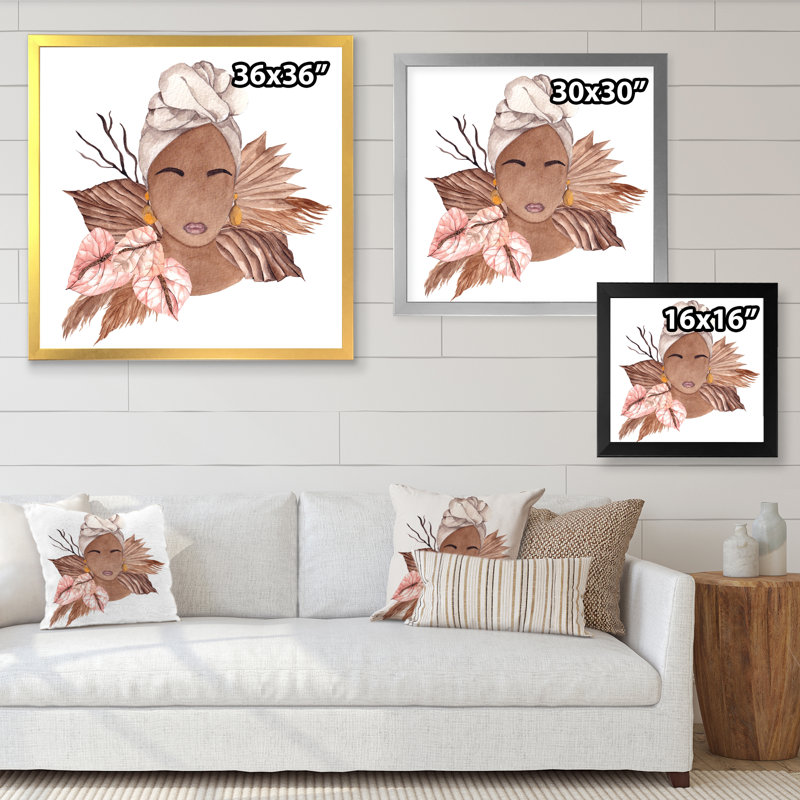 Reproduction d'art sur toile Glam, H 16 po x l 16 po x P 1 po, Argent
