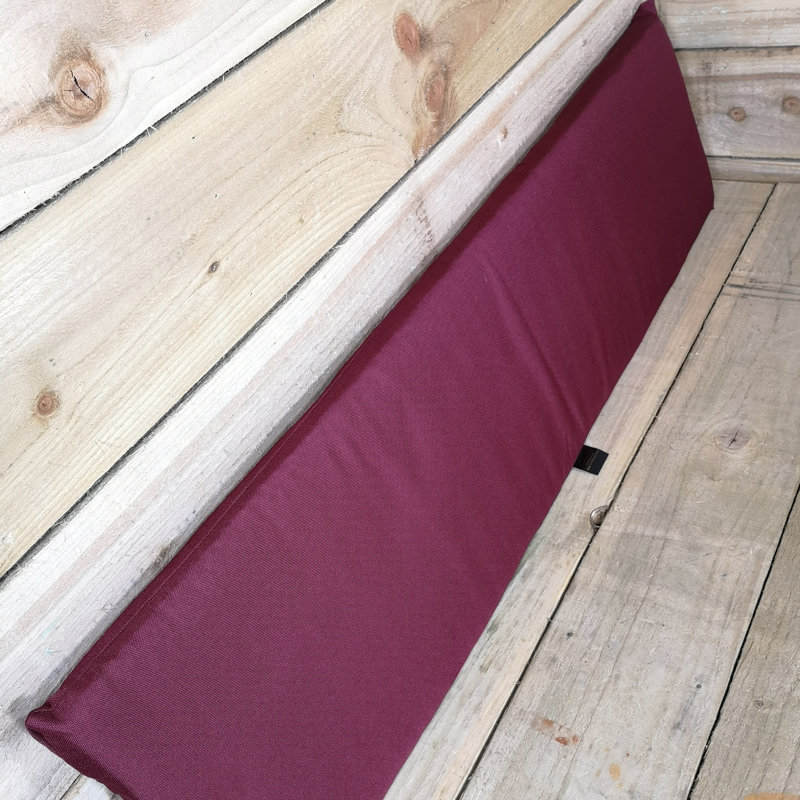 Outdoor Bench, 74cm H x 41cm W x 44cm D, Red