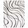 Philadelphia Power Loomed Polypropylene Ivory/Black Rug