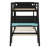 Bunk Bed Integrated Dual Gaming Desks USB Ports And Pegboard Organizer-2002589422-2002589411