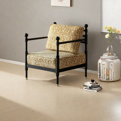 Modern minimalist style solid wood leisure chair