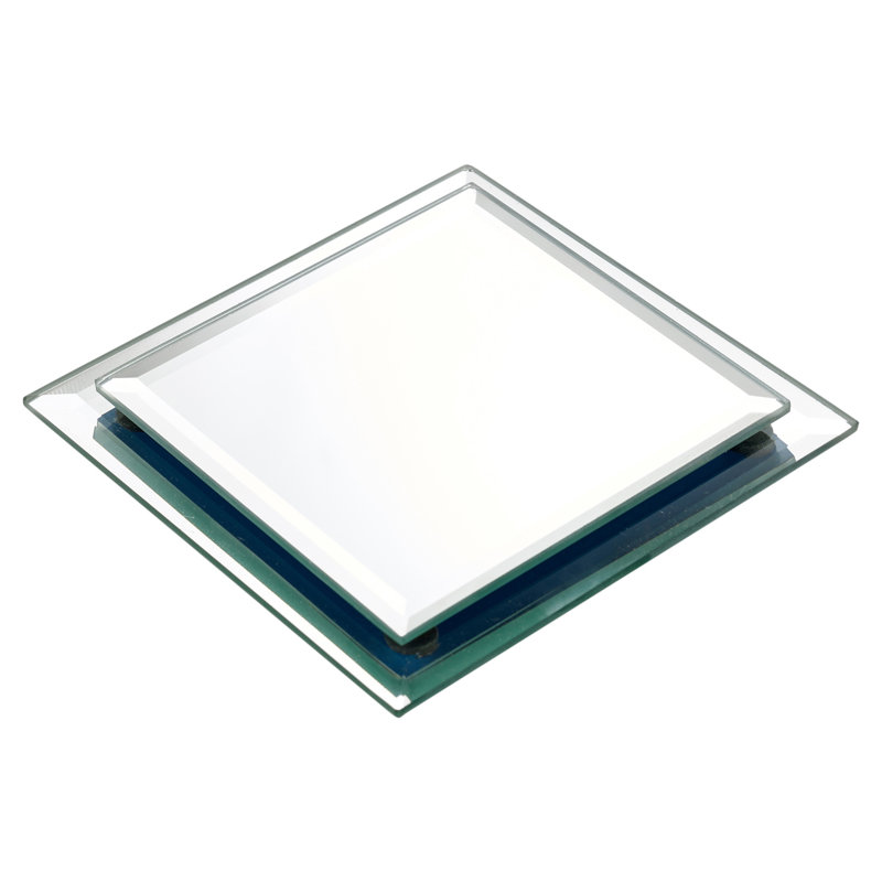 Sarenac Glass Decorative Plate 1, 12cm H x 12cm W