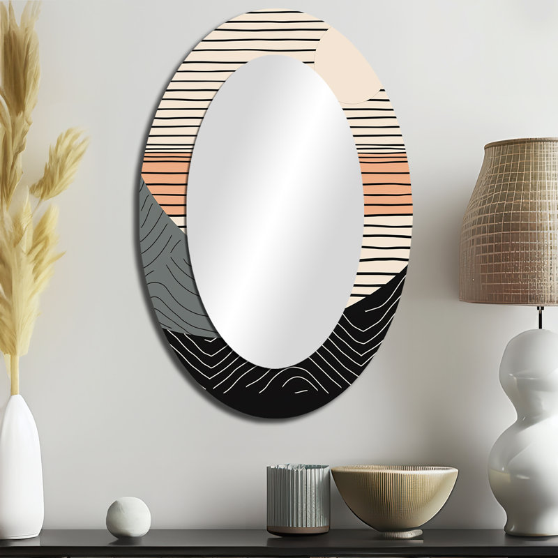 Miroir mural simple Simple Horizon III, 36 po x 24 po