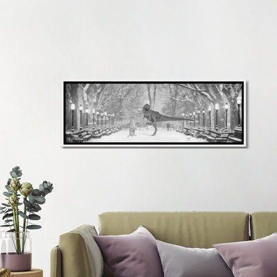 «Dance with Me» par Kathrin Federer, reproduction d'art panoramique sur toile