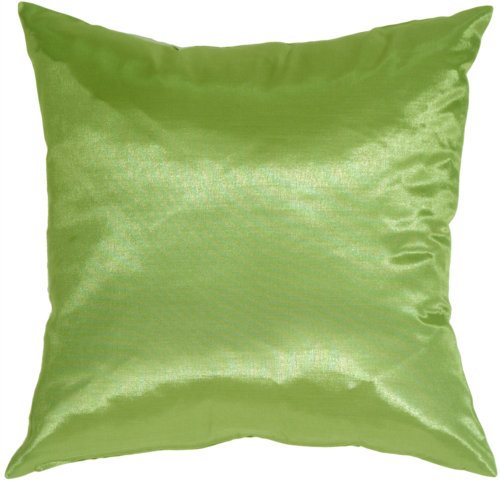 Coussin décoratif fleur Carlea, Vert / blanc