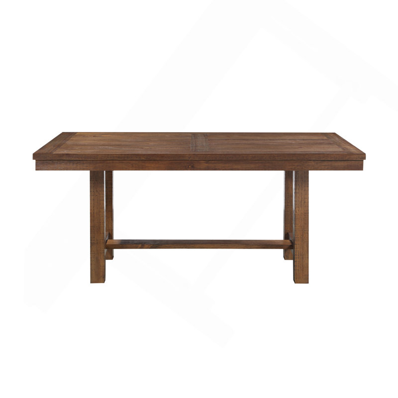 Table de salle à manger brun 1 pièce