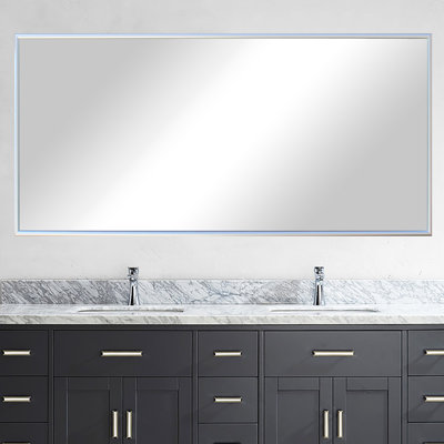 Derosier Metal Flat Wall Mirror