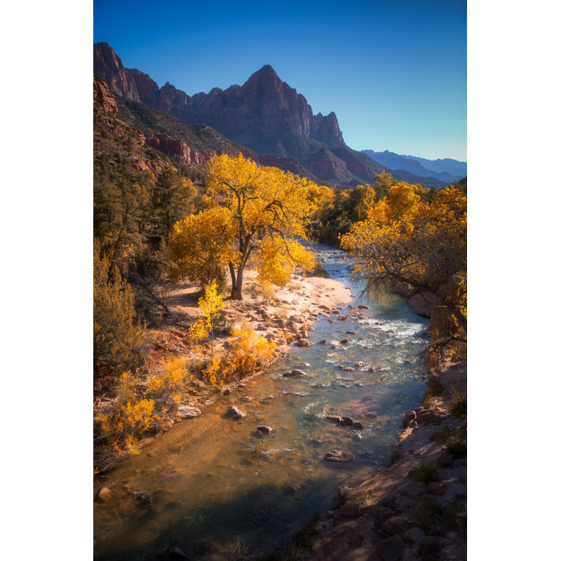Foxworth Zion National Park - Wrapped Canvas Print, 46cm H x 30cm W 3.8cm D