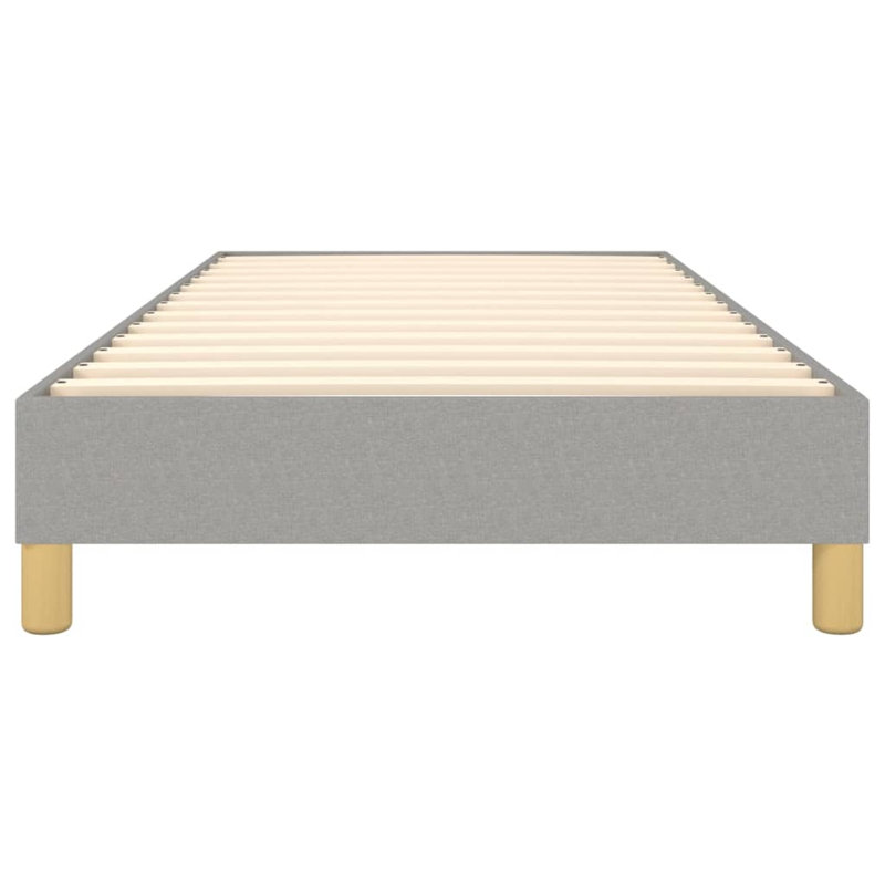 Structure de lit Rensia, Gris clair, Simple TG