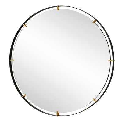 Everly Quinn Nesper Round Mirror