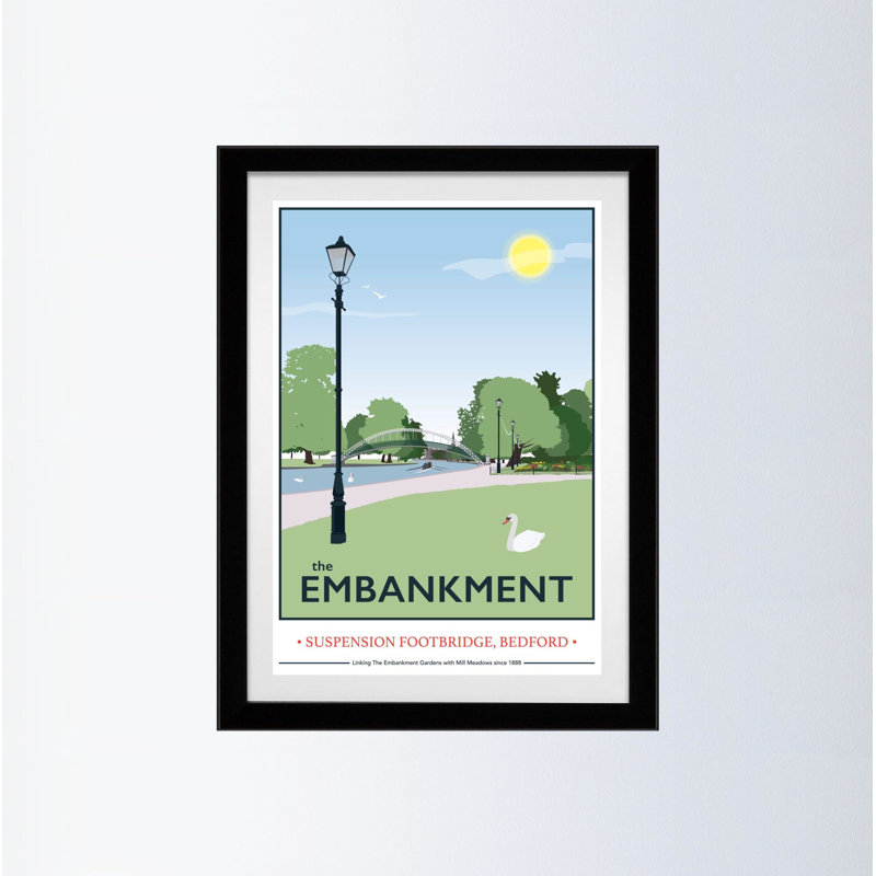 Print, Black, 43.5cm H x 33.5cm W x 2.2cm D