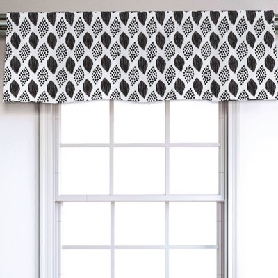 Sateen Ruffled Window Valance