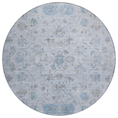Machine Washable Indoor/Outdoor Chantille ACN2323 Global Rug