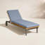 Perch Outdoor Teak Chaise Lounge-48482323-96832066