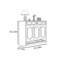 Armoire de rangement pour chaussures de grande capacité-237012843