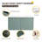 Loufkens 35.85 " W Wall Mounted Wall Mounted 1 Single Vanity Bathroom Vanity With Resin Top