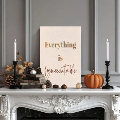 1 pièce encadrée de peinture Bernhardina avec des citations inspirantes, une typographie multicolore, un style d'art moderne écrit à la main. Affiche murale décorative vintage pour la décoration intérieure, un cadeau parfait pour les œuvres d'art modernes dans la chambre à coucher ou le salon.