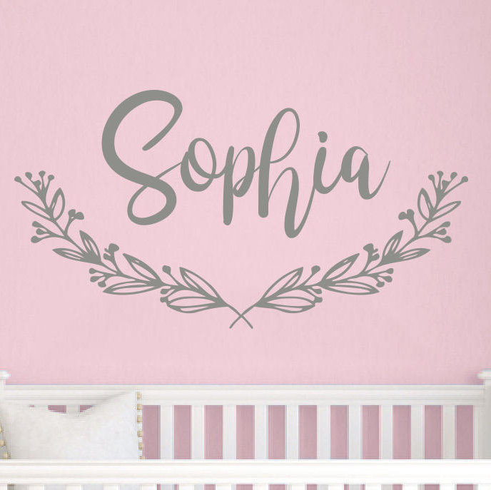 Adhésif décoratif pour chambre de bébé, Oui, Lilas