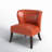 Alfredia Faux Leather Armless Accent Chair-462983339