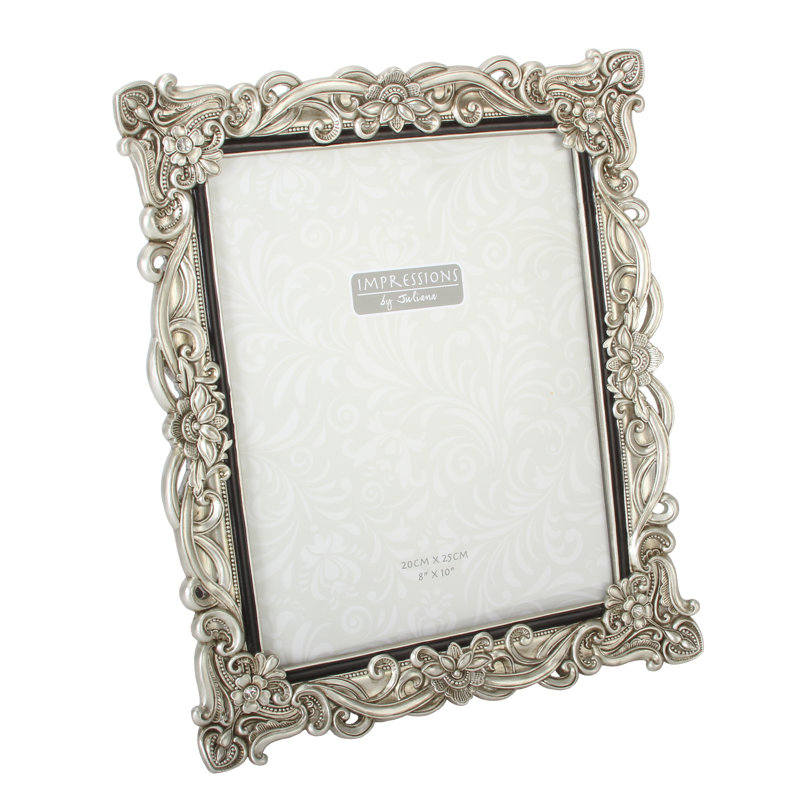 Tolbert Silver Ceramic Picture Frame