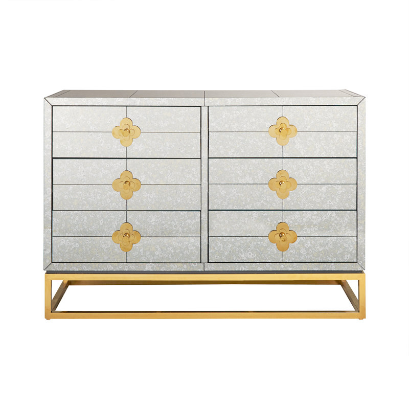 Delphine Six Drawer Credenza