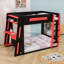 Lit superposé en bois avec bureau intégré, port USB, lumières DEL et tablettes de rangement-943037880-943037885