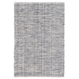 Marled Indigo Handwoven Cotton Rug