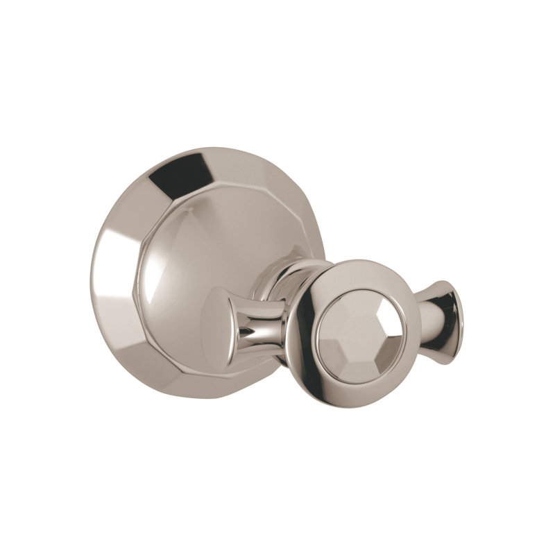 Kensington® Wall Mounted Robe Hook, Brushed Nickel Infinity