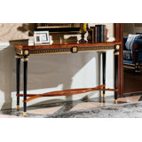 Console en bois massif 59,05 po