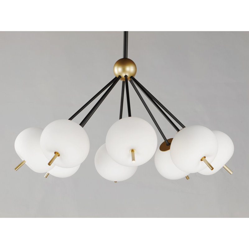 Lustre spoutnik à 8 lumières sahrish
