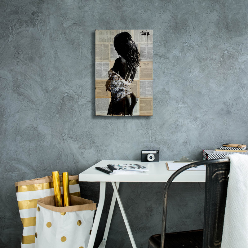 Toile épique «Endlessly» par Loui Jover, H 18 po x l 12 po x P 0,75 po