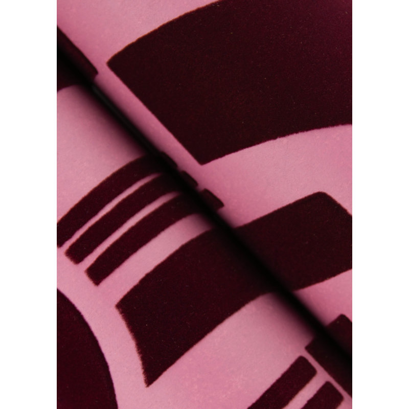Papier peint Carter, Rouge