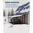 12x25 ft Lean-to Metal Carport, Vertical Roof Wall-Mounted Car Port for Snow Shedding, Heavy-Duty 19-Ga. Steel Frame, 107" to 78" Height for Long-Bed Pickup & SUV