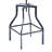 Swivel Adjustable Height Counter Stool with Metal Frame-24760167