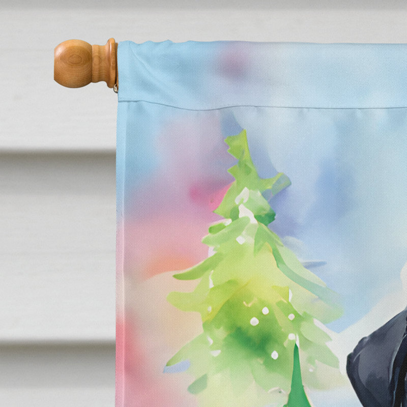 Double Sided Polyester Christmas, 40'' H x 28'' W