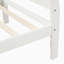Lit plateforme simple en bois massif-627993386