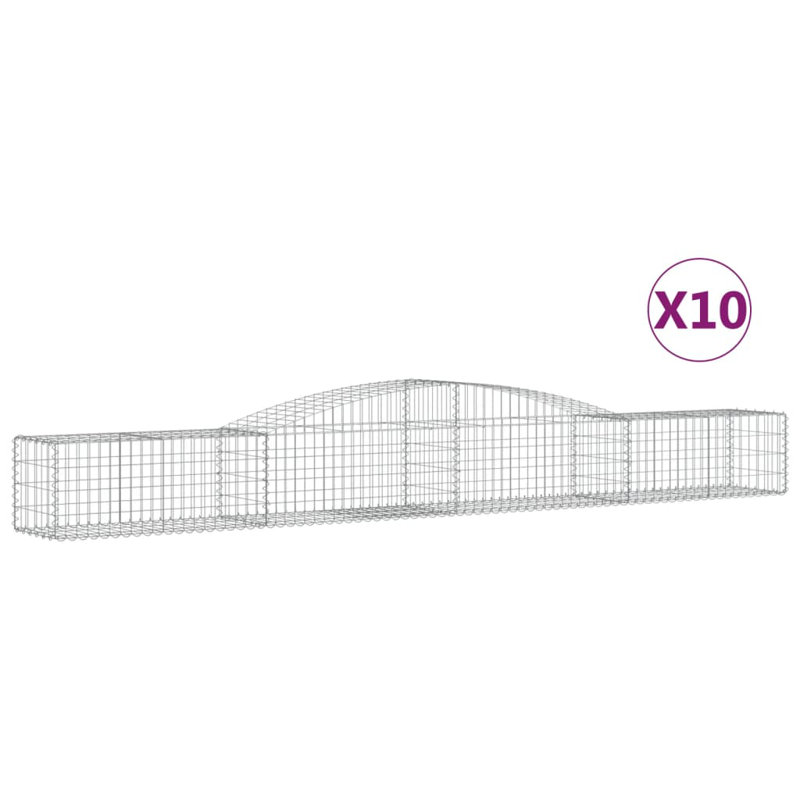 Briceida Silver Galvanised Iron, 60cm H x 400cm W x 50cm D