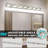  8-Light Brushed Nickel LED Bathroom Vanity Light with 5 Selectable Light Colors 5CCT and 350° Rotatable Heads-927324858-927324859