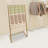 Freestanding Metal Tie Rack Scarf Display Stand-979061131-973942439
