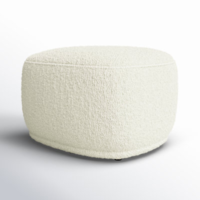 Adna 26.5'' Triangular Upholstered Ottoman