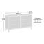 Commode double 6 tiroirs l 59,05 po Harry Willow Place-1201400120