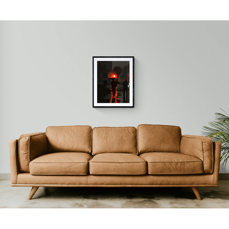 Rain, 6 A.M. Print by Evan Sklar, 32" H x 24" W, Wrapped Canvas