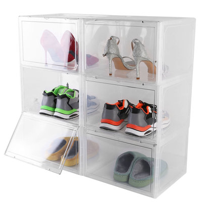Boîte de rangement pour chaussures 6Packs